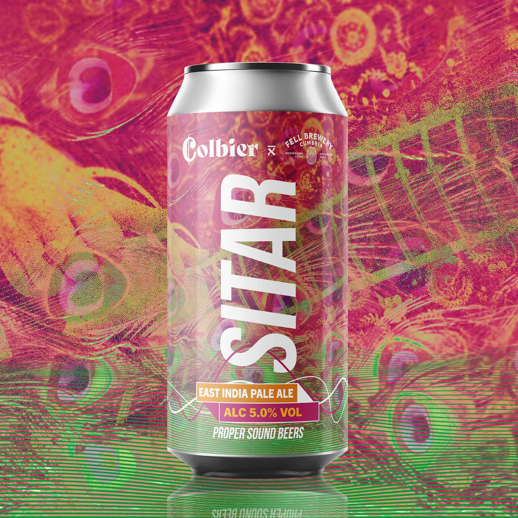 Sitar Colbier x Fell collab East India Pale Ale